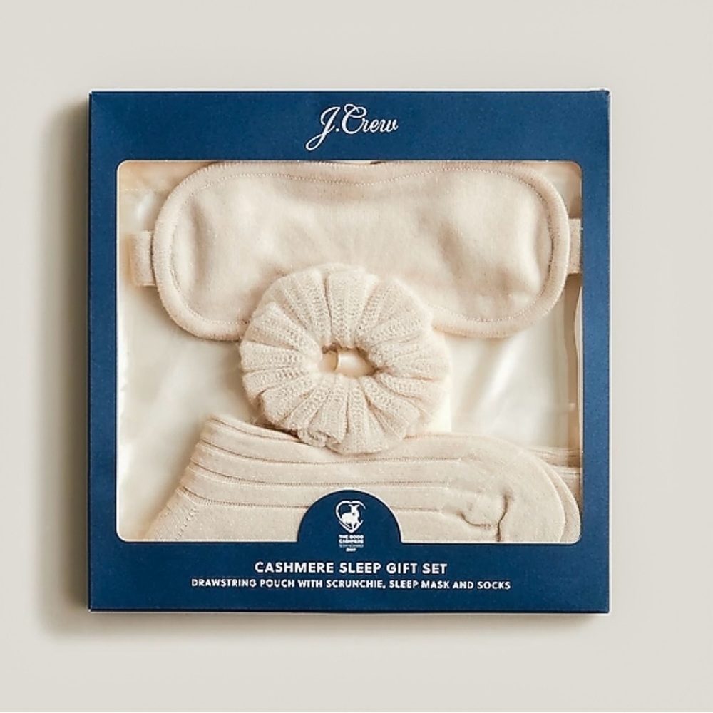 J Crew Cashmere Sleep Gift Set